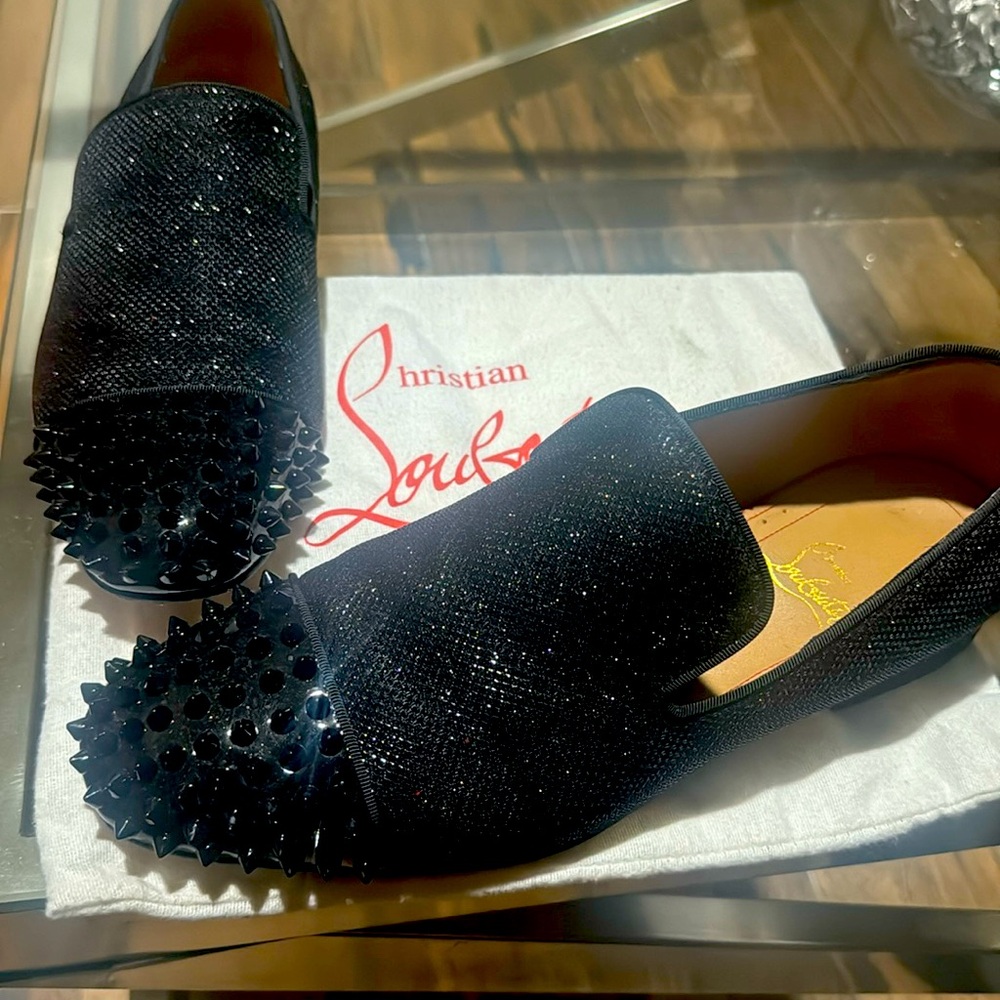 Christian Louboutin Dandelion Loafer w/ Spike Toe size 42/ 9M